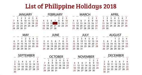 www nxnx 2018 philippines holidays|Philippine Holidays 2018 .